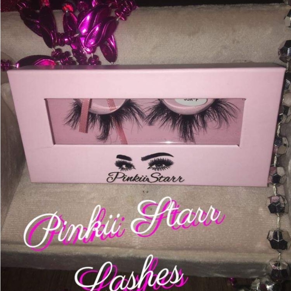 Mink eyelashes it’s my new brand PinkiiStarr’s Lashes  style 53A-F